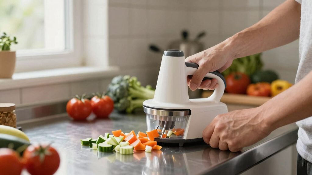 compact electric food choppers