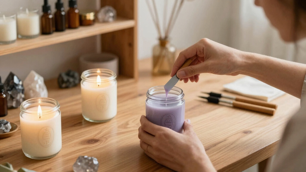spiritual affirmation candles
