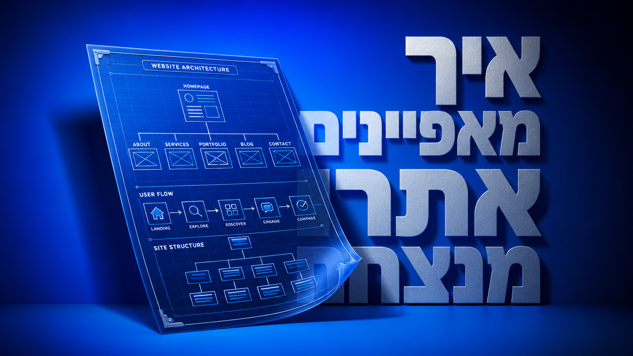 אפיון אתר לעסקים קטנים: המדריך המלא ל-2026