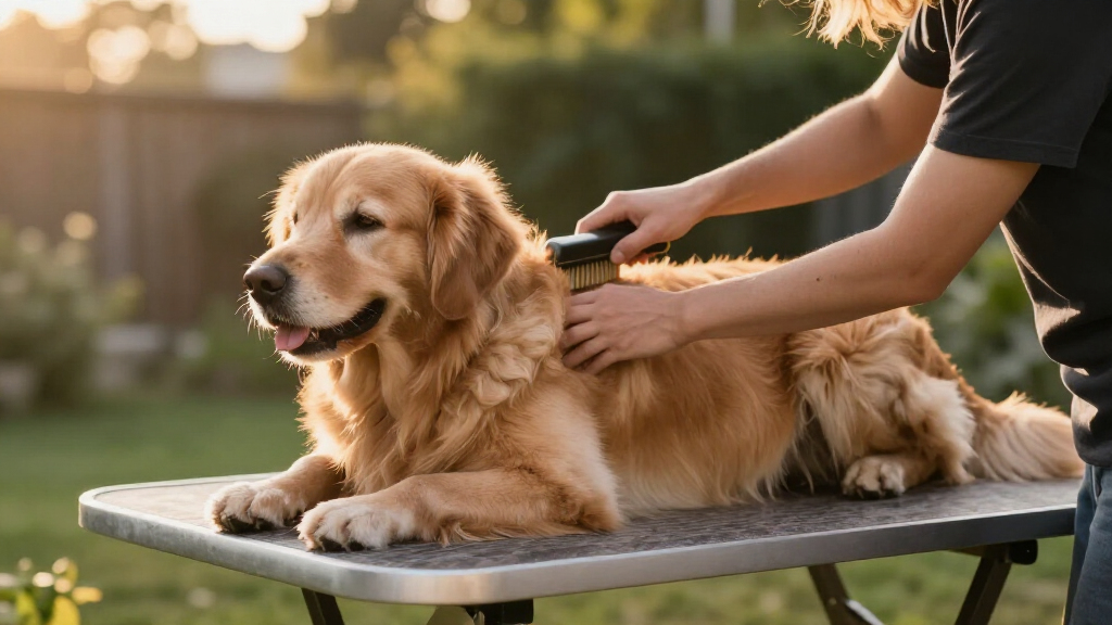 dog grooming table