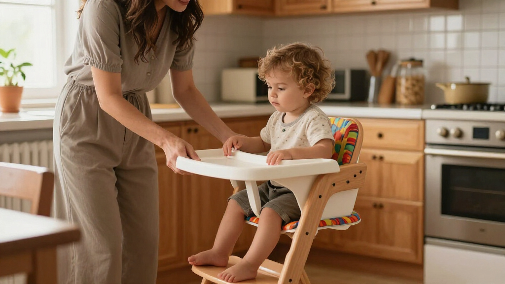 high chair adjustable