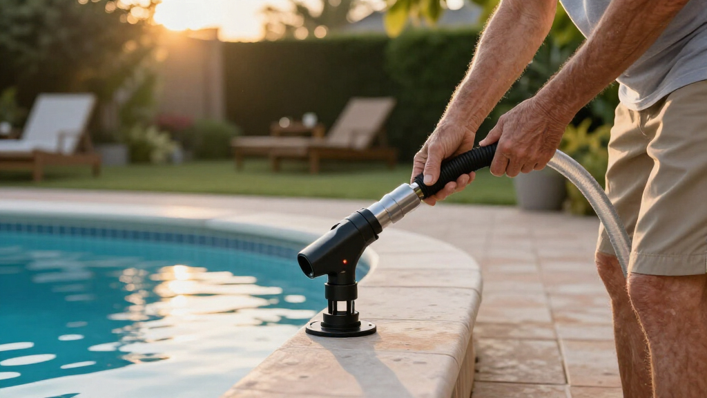 automatic pool cleaner hoses and attachments