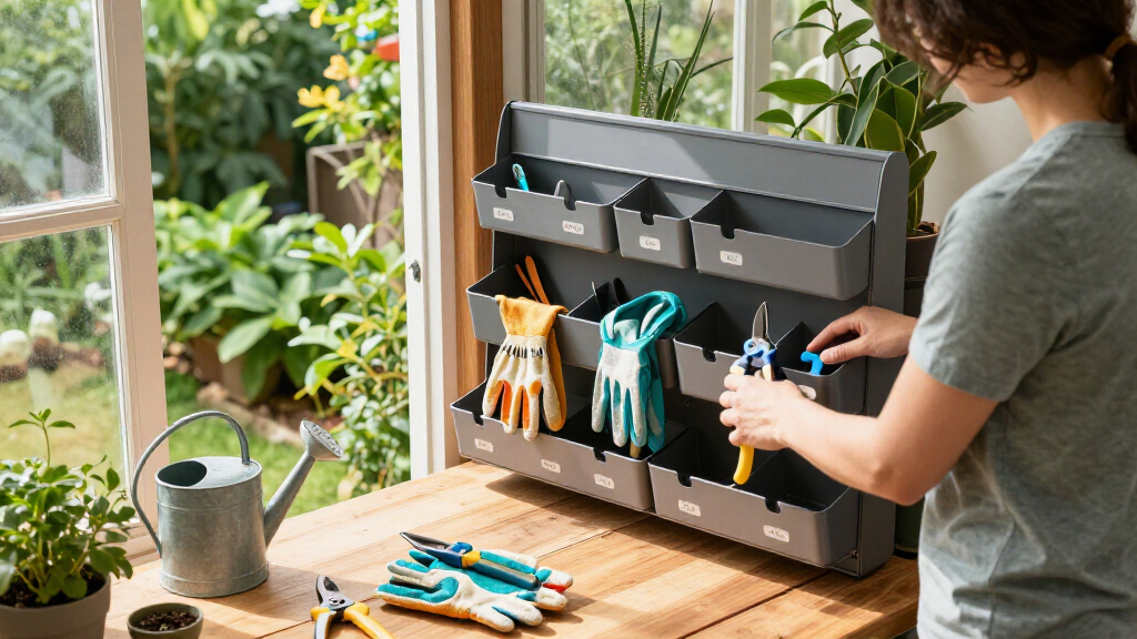 garden tool storage organizers