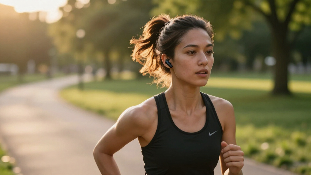 wireless Bluetooth fitness earbuds