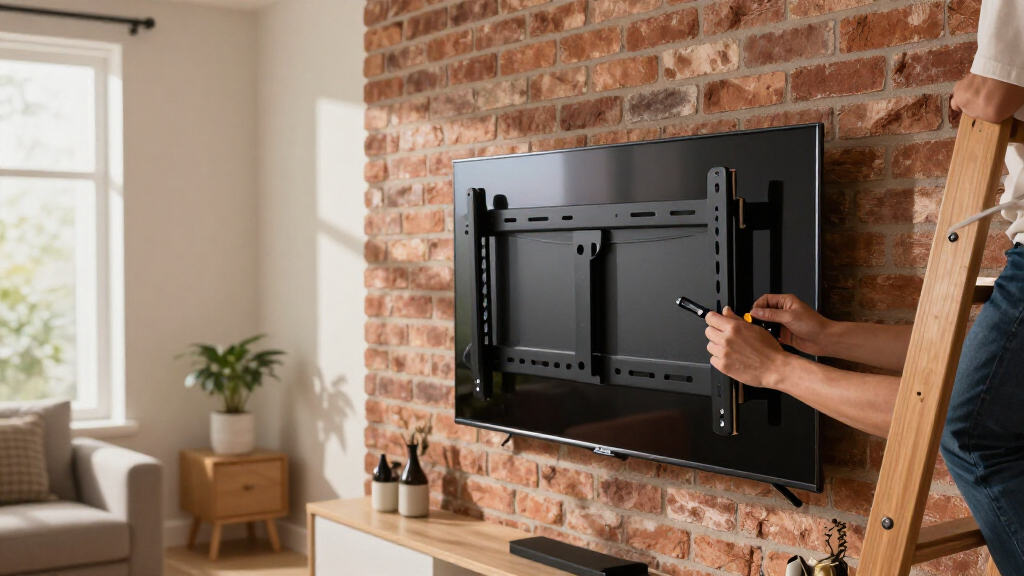 4k OLED wall mounts