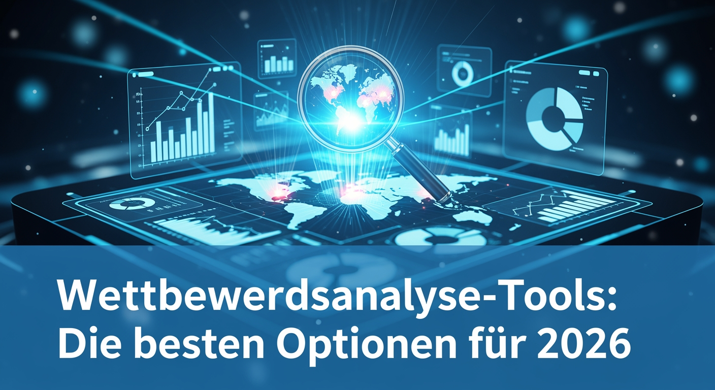 Wettbewerbsanalyse-Tools: Die besten Optionen für 2026