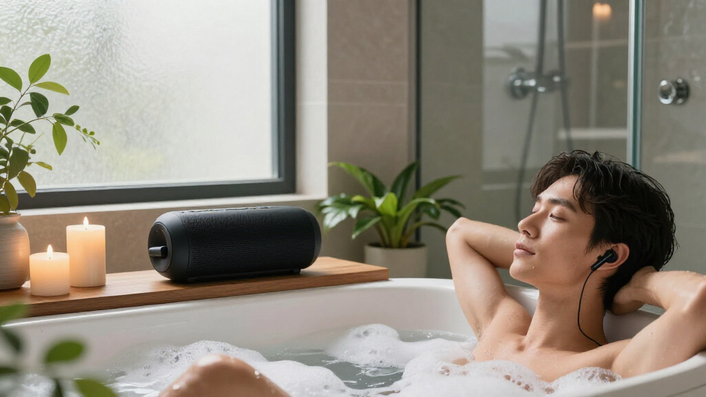 best home spa music speaker waterproof