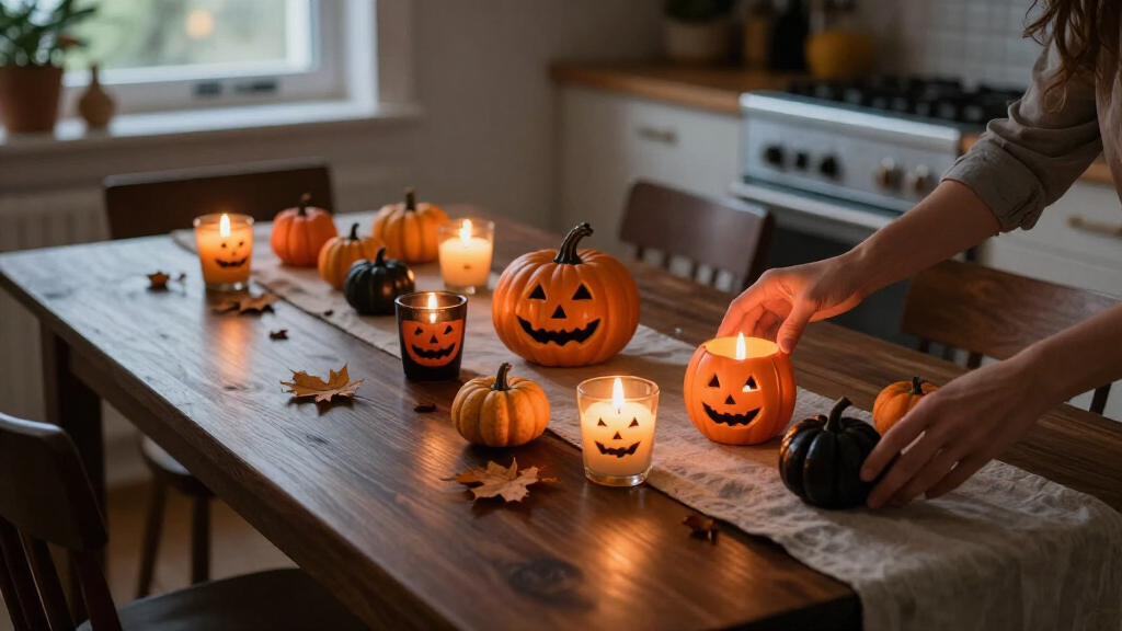 Halloween candle votives
