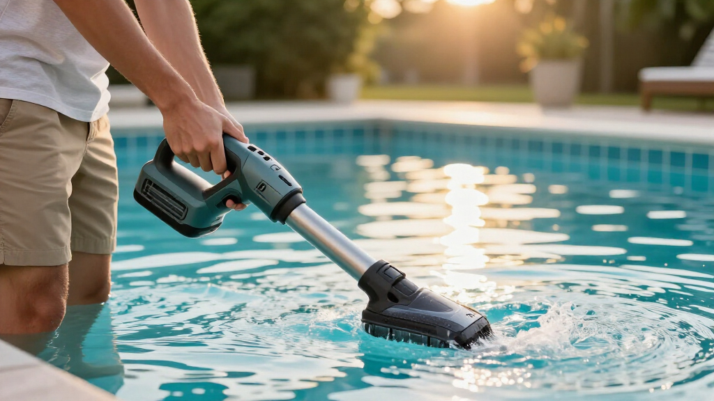 cordless handheld pool vacuum