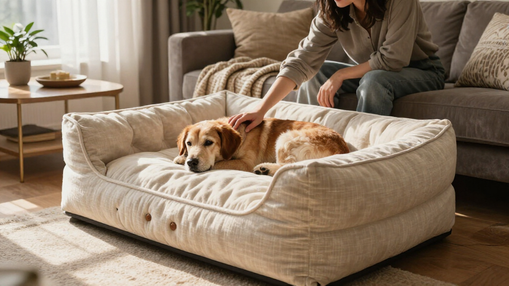 luxury dog beds