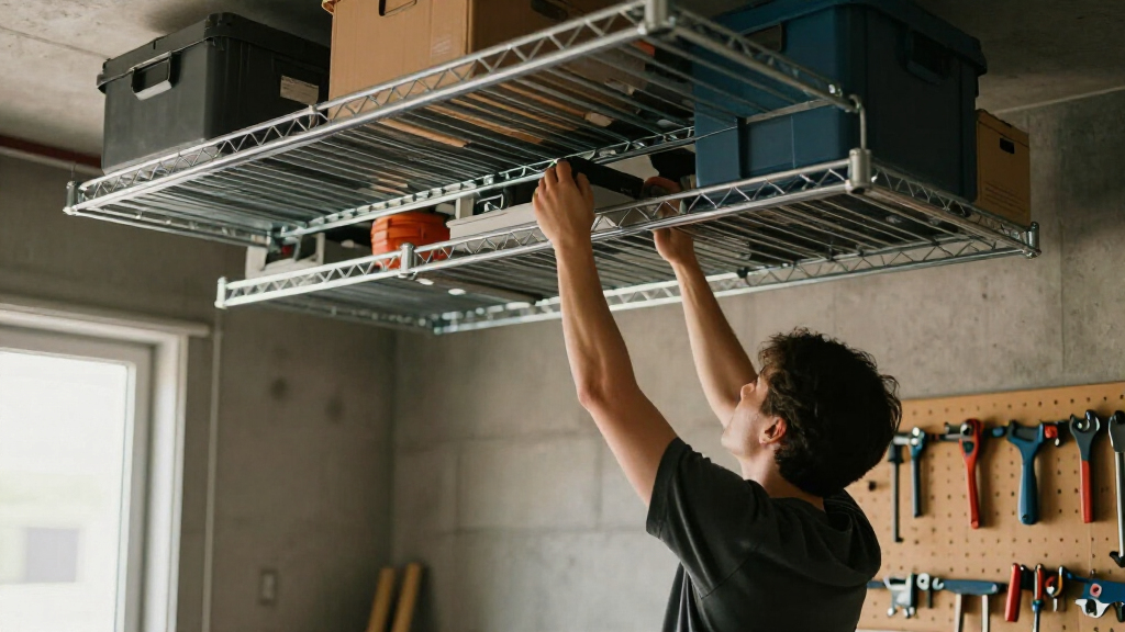 garage ceiling storage racks