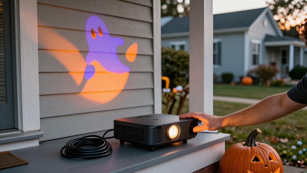 Halloween projector lights