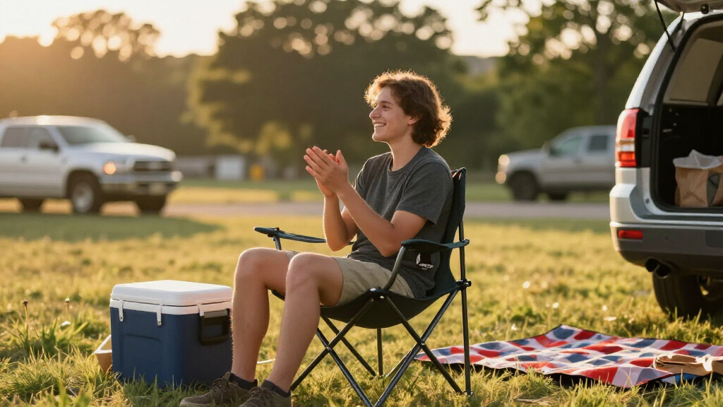 outdoor tailgating foldable chairs