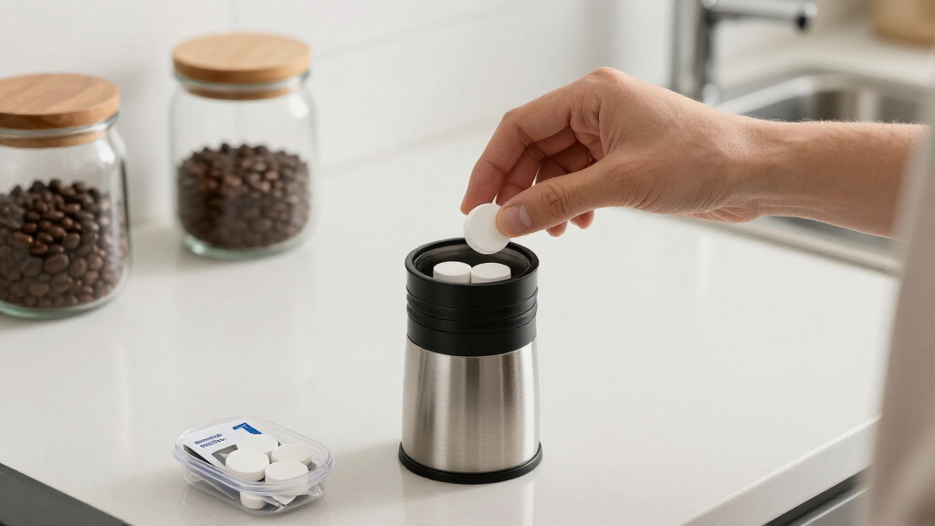 coffee grinder cleaning tablets