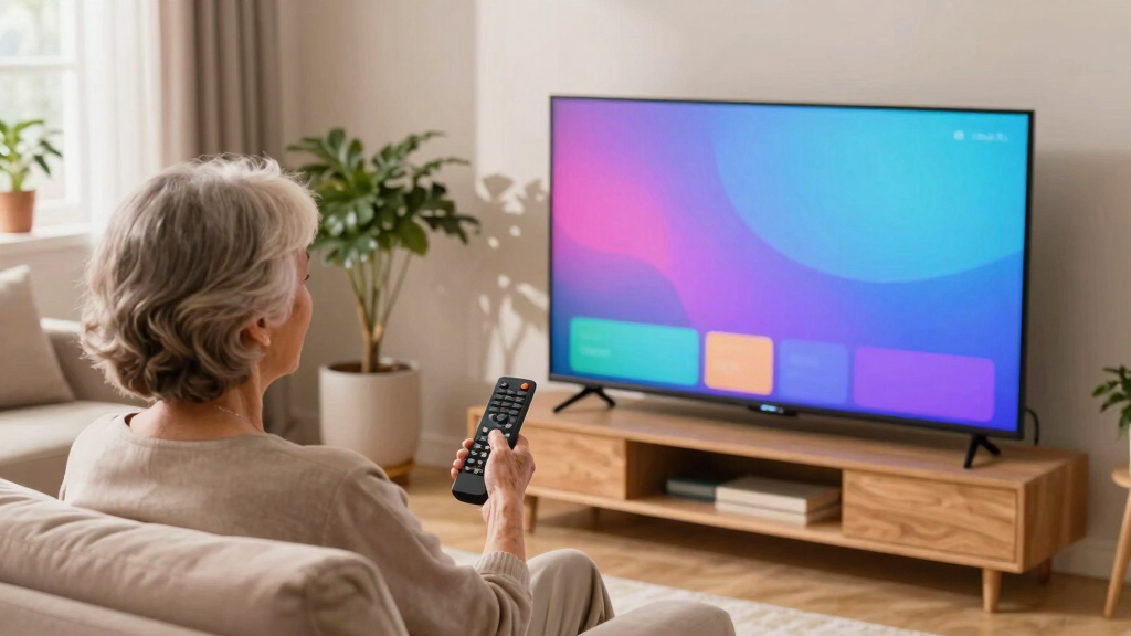 senior-friendly smart TVs