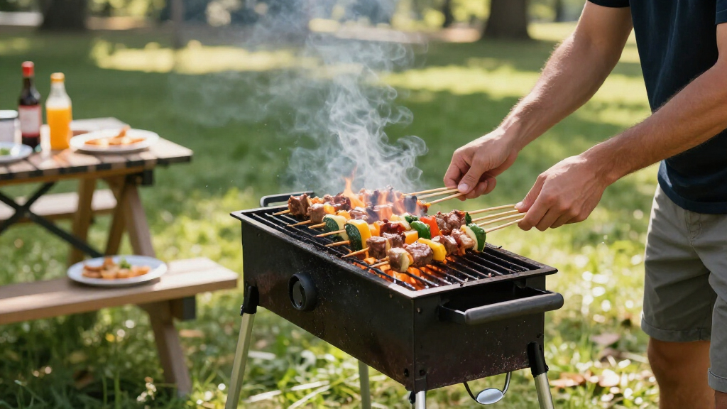 portable tailgating grills