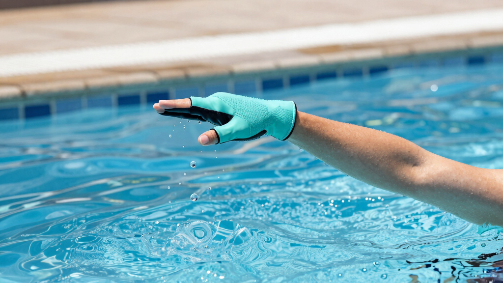 aqua fitness gloves