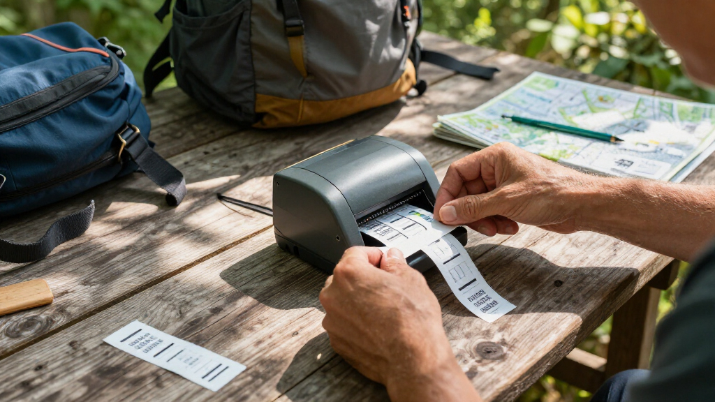 industrial thermal printer for labels