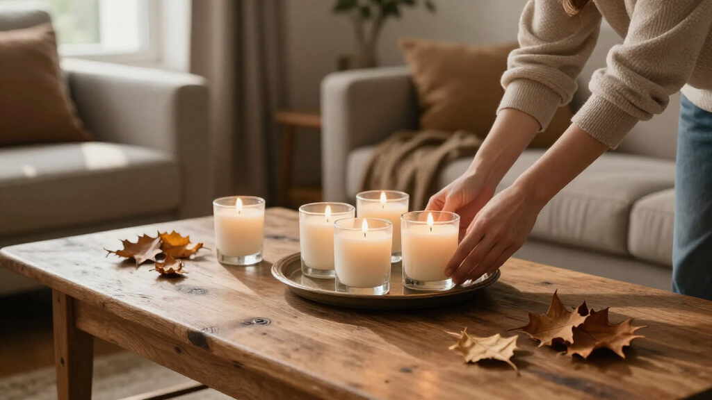 fall scented candle sets