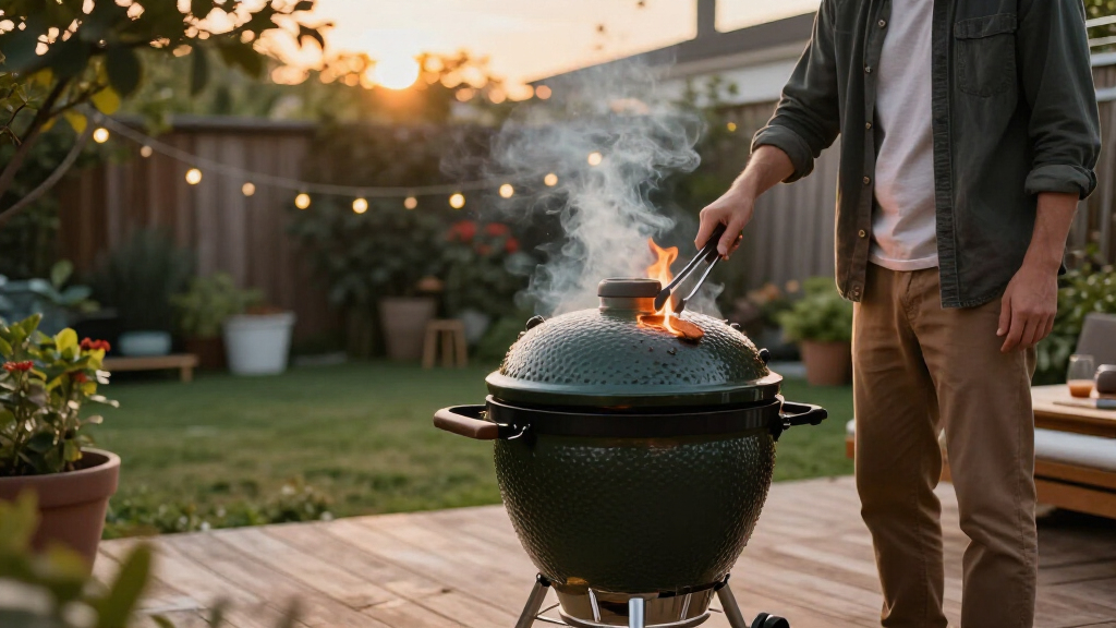 large ceramic kamado grills