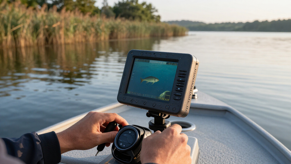 forward facing sonar fish finder system