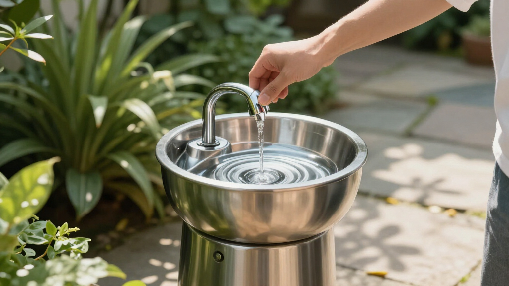 stainlesssteel cat water fountains