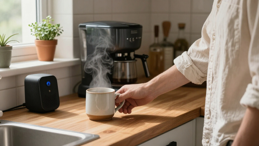 google assistant coffee maker