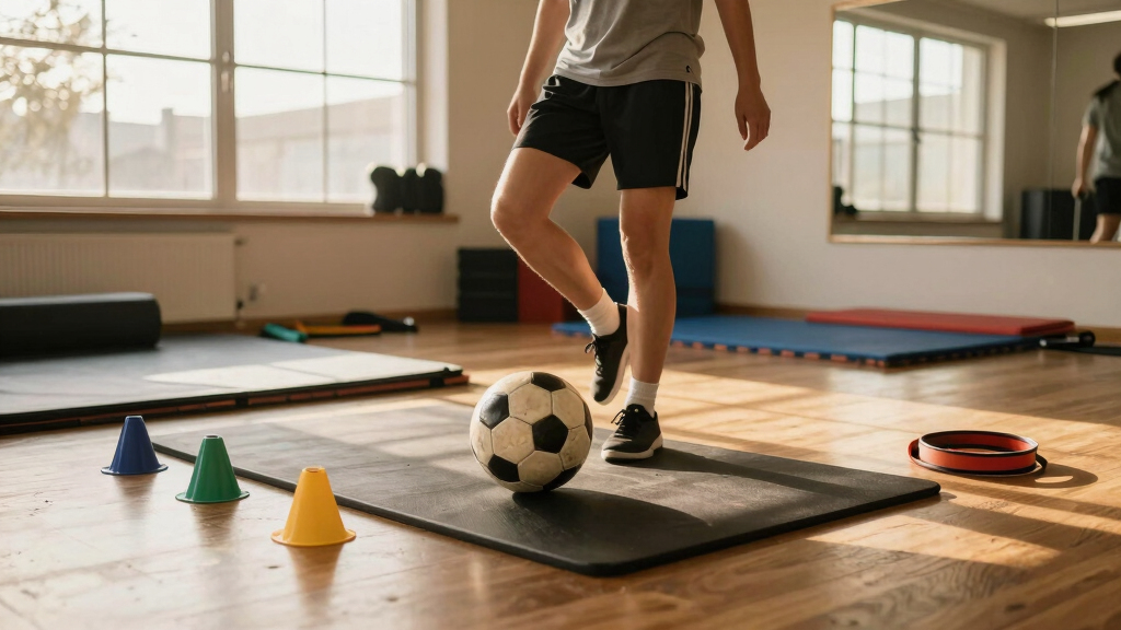 home gym soccer training equipment