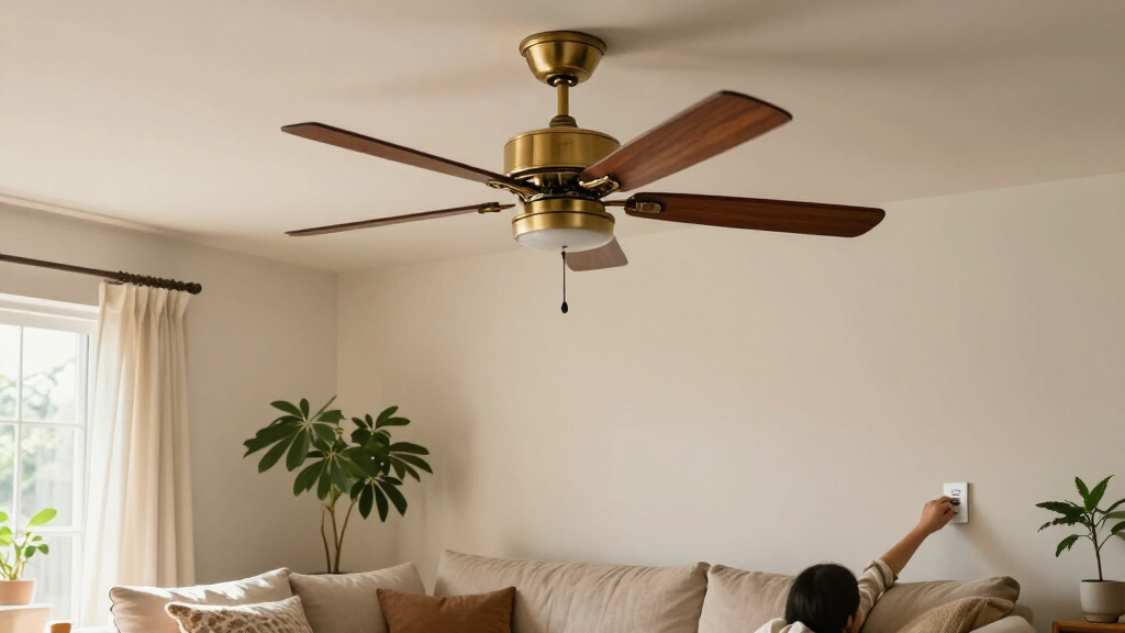 ceiling fans with retractable blades