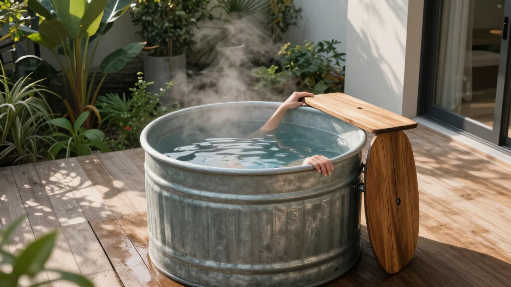 best cold plunge barrel for home