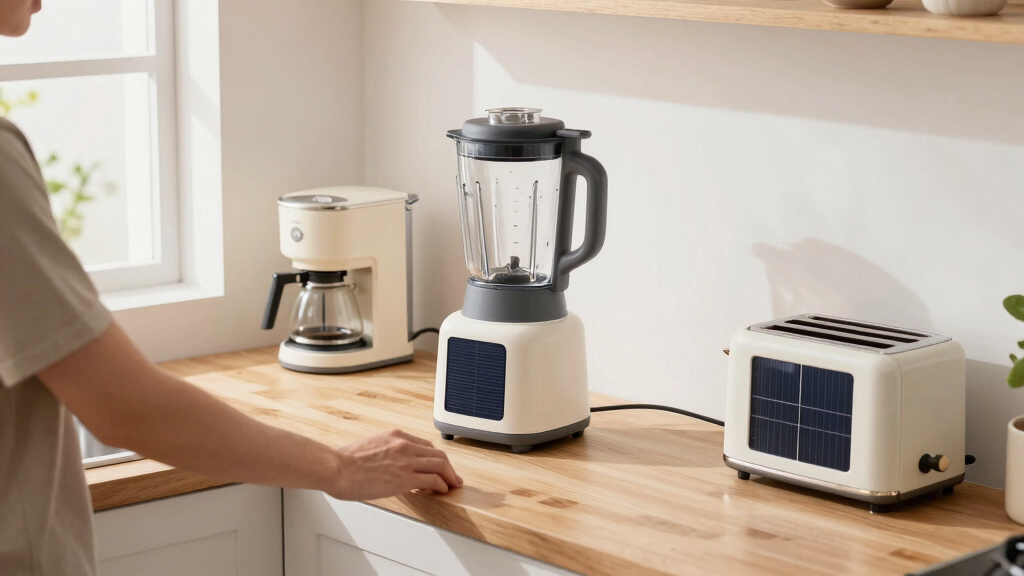 solar-powered tiny home appliances