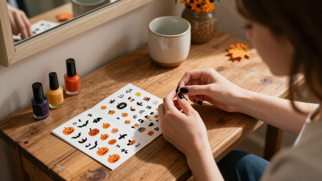 Halloween nail art stickers