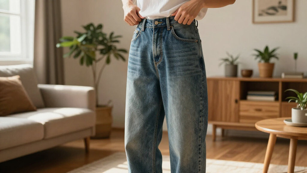 best sustainable baggy pants and jeans