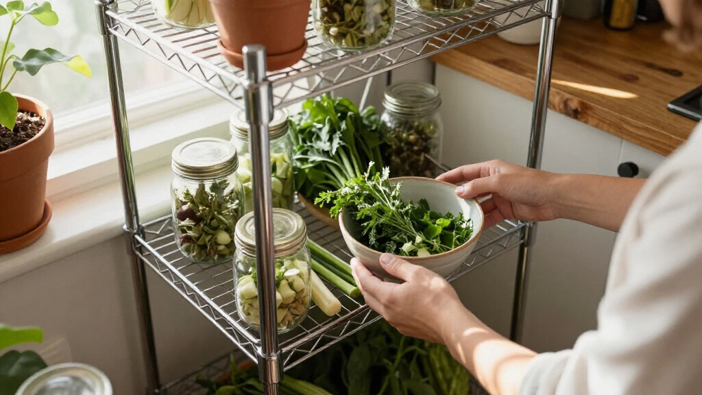 heavy duty wire shelving unit for kitchen