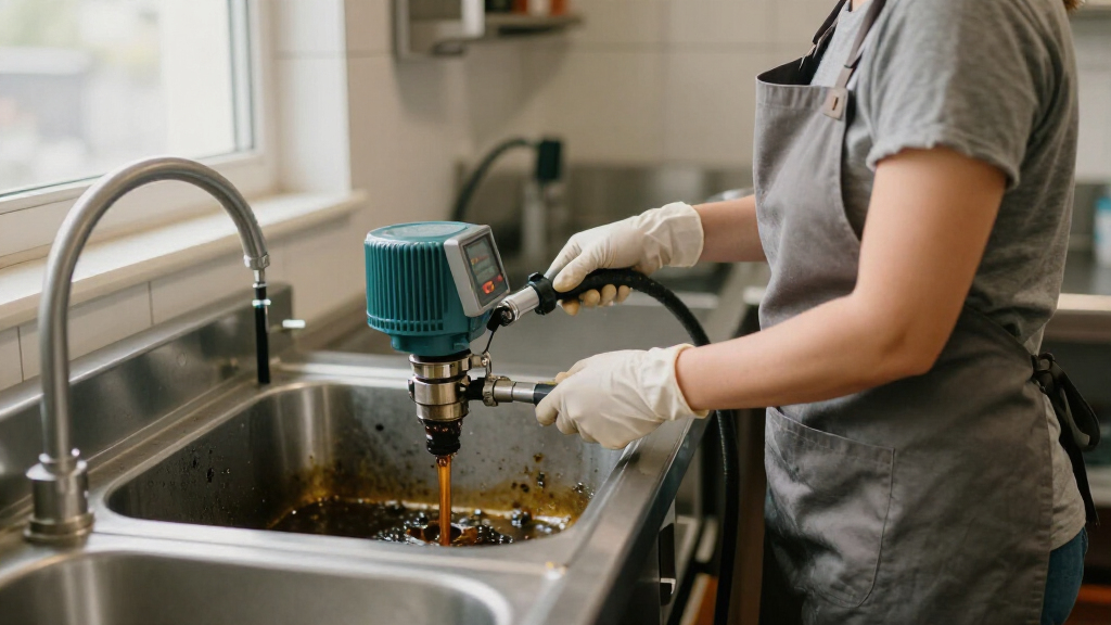 commercial grease trap pump