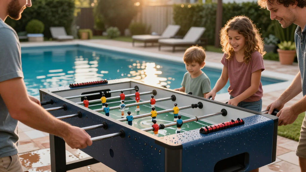 best outdoor foosball table weatherproof