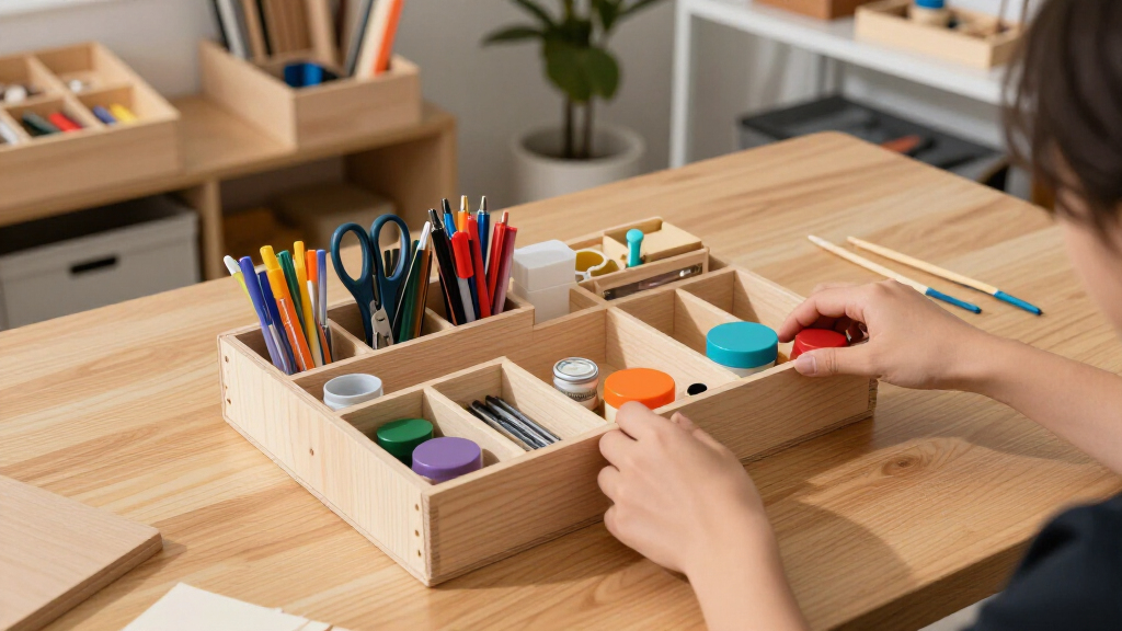 creative desk organizers