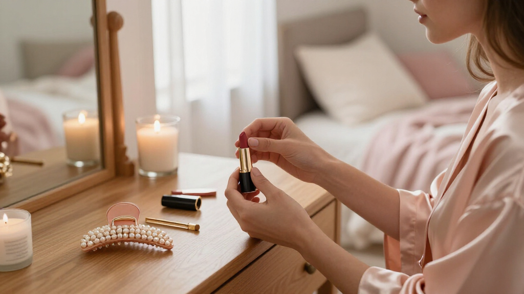 order designer valentine beauty accessory sets