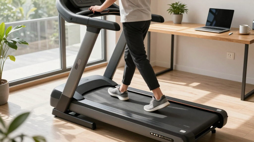 under desk treadmills for quiet apartments