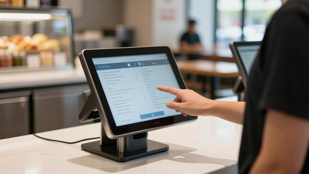 selfordering kiosk countertop