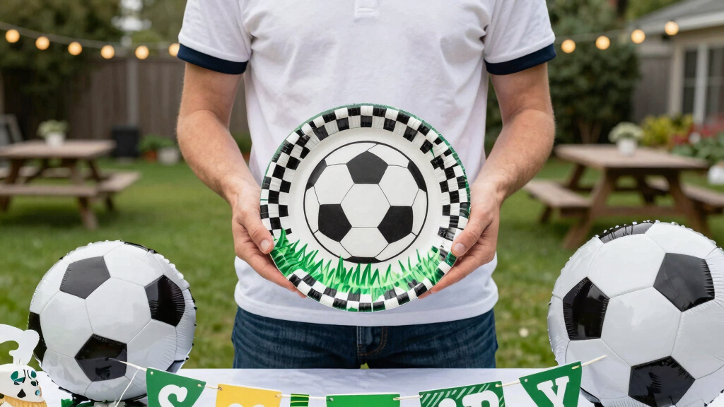 soccer-themed party supplies