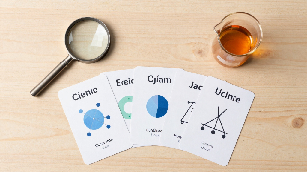 science reference flashcards