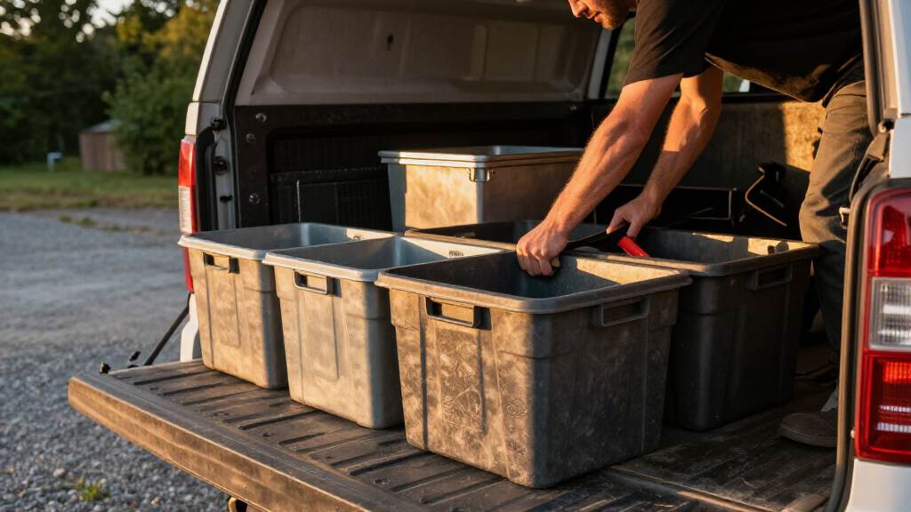 truck bed storage organizers