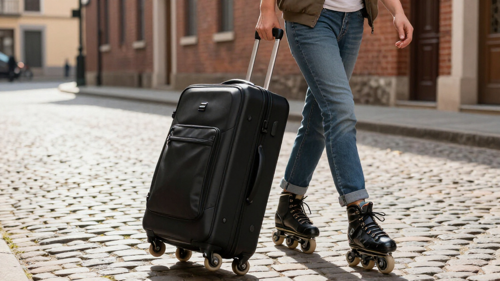 best carry on suitcase for cobblestone streets