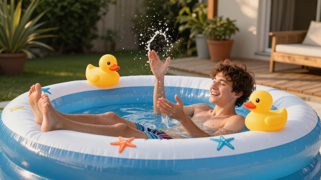 inflatable pool toys
