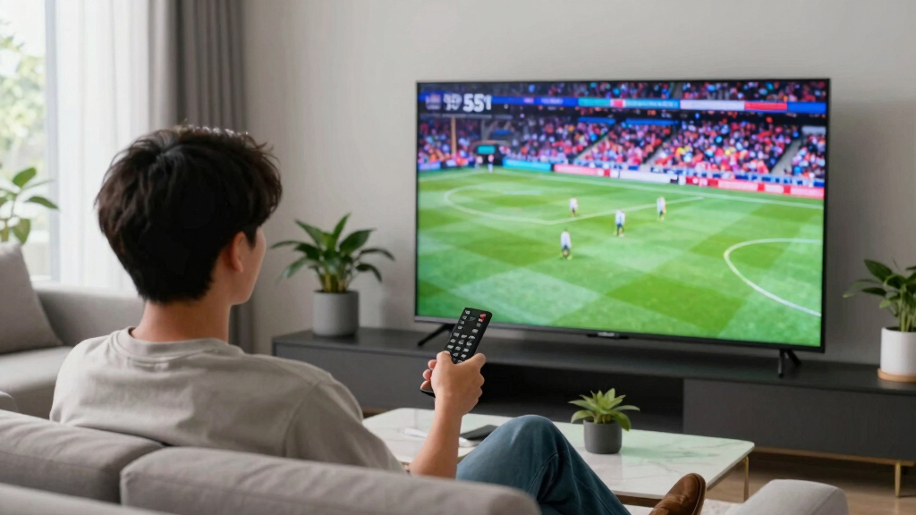 smart LED TVs for sports viewing