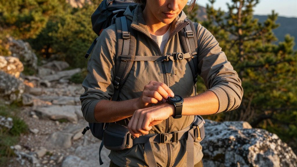 multisport gps watch for travel and hiking
