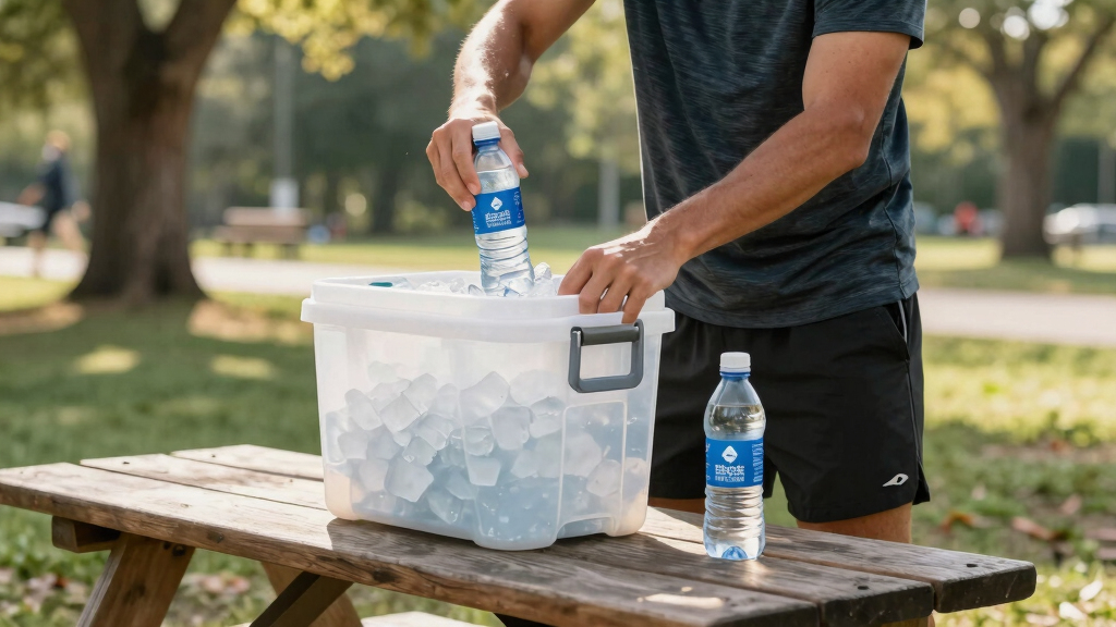 portable coolers hydration station