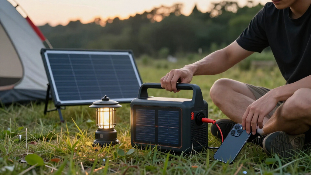 solar generator for camping