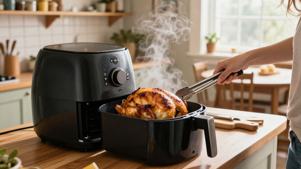 air fryers with rotisserie